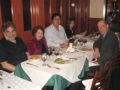 Drs. Gross, Rifkind, Sauve, and the Pharmacology Invited Seminar Speaker, Dr. Guengerich, at dinner after the seminar on November 30, 2010.