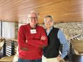Dr. Meinke and Dr. Pao enjoying the retreat!