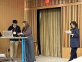 Setting up one of the talks....