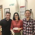 Jorge, Marta and Xiao-Han from the Gudas lab....