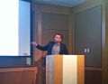 Dr. Jason Lewis, Chief of Radiochemistry &amp; Imaging Service at Memorial Sloan Kettering, started off our Pharmacology Dept. 2015-16 seminar series with a talk titled: &quot;Interrogating Cancer with Precision Radiopharmaceuticals and PET&quot; on September 22, 2015.